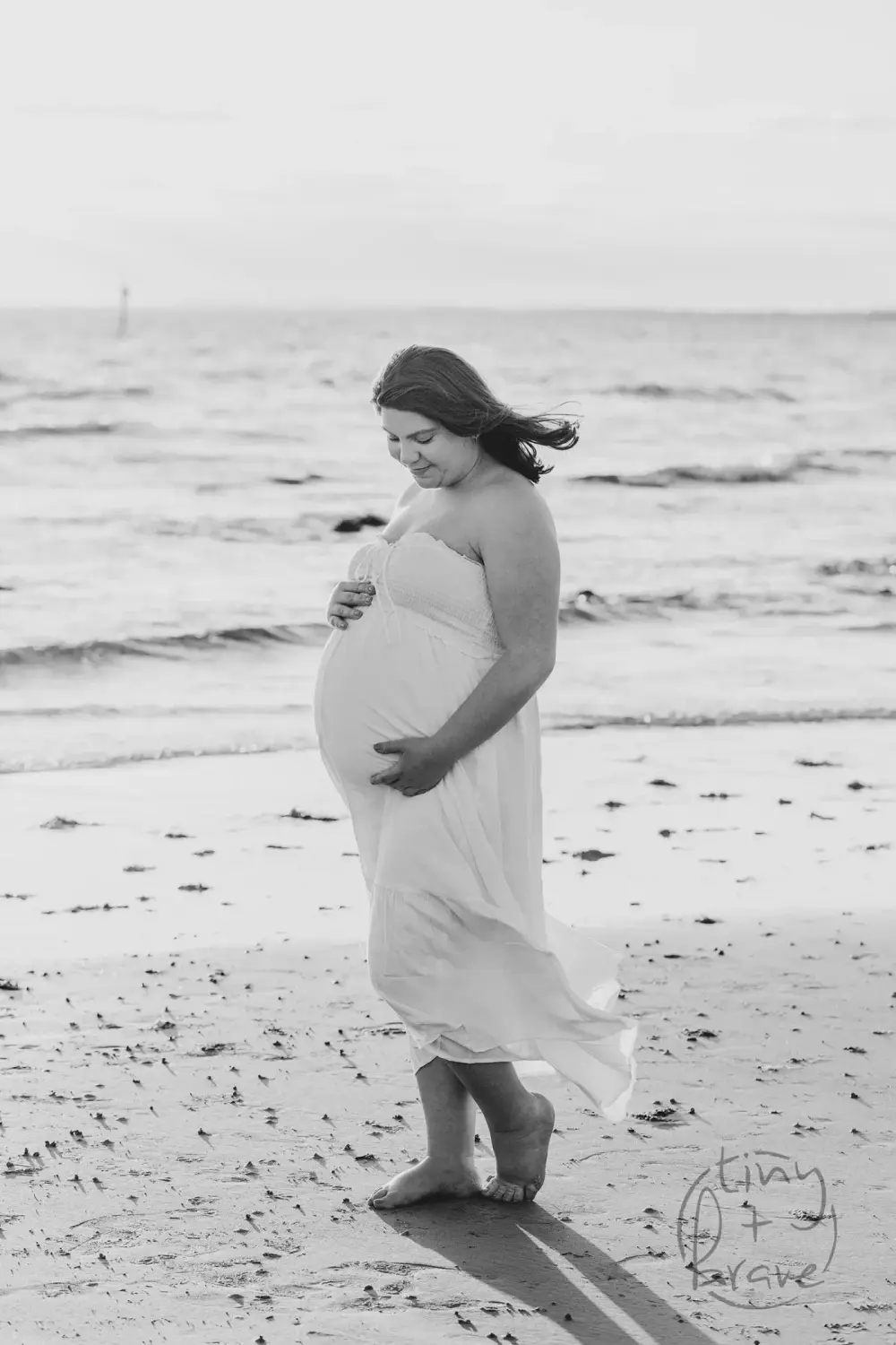 Maternity photograph by Tiny and Brave