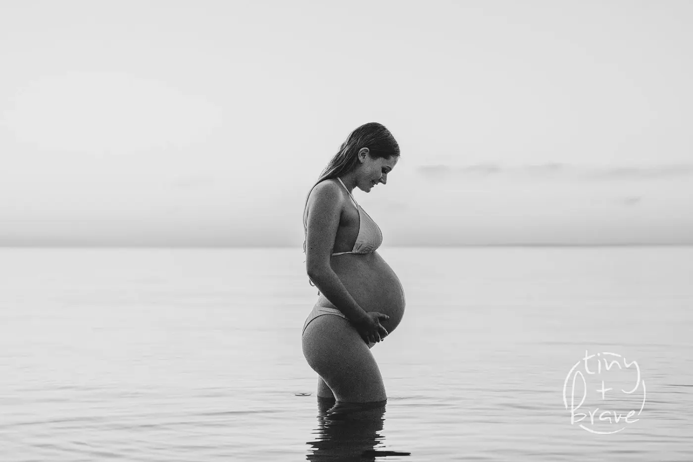 Maternity photograph by Tiny and Brave