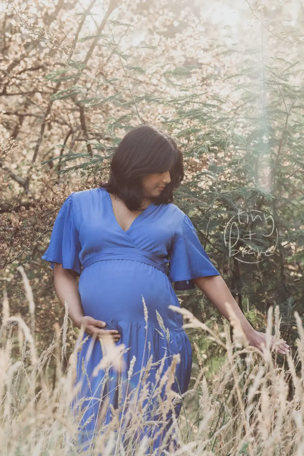Maternity photograph by Tiny and Brave