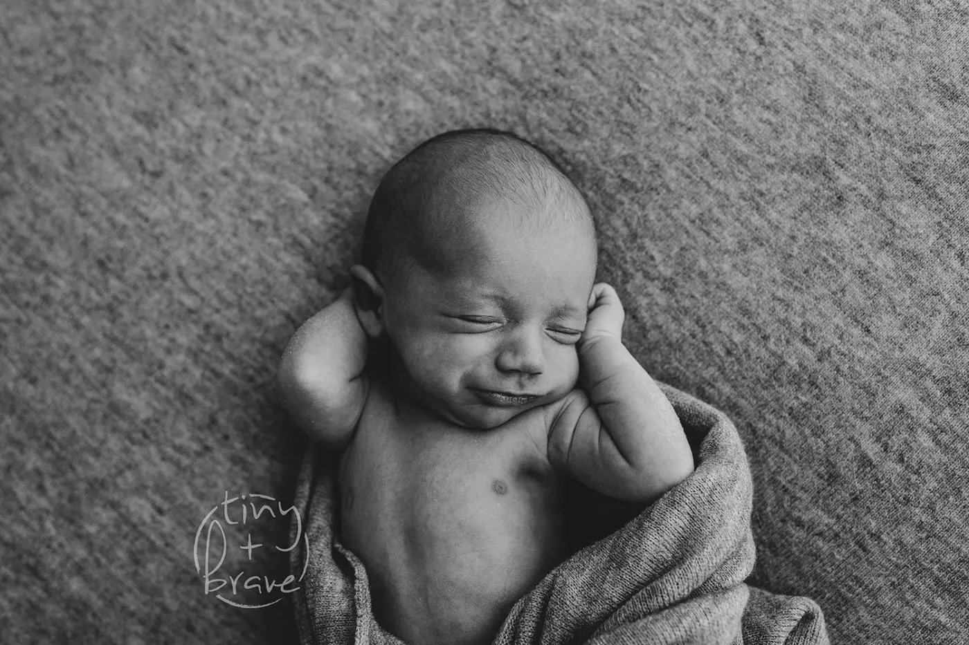 Newborn photograph by Tiny and Brave