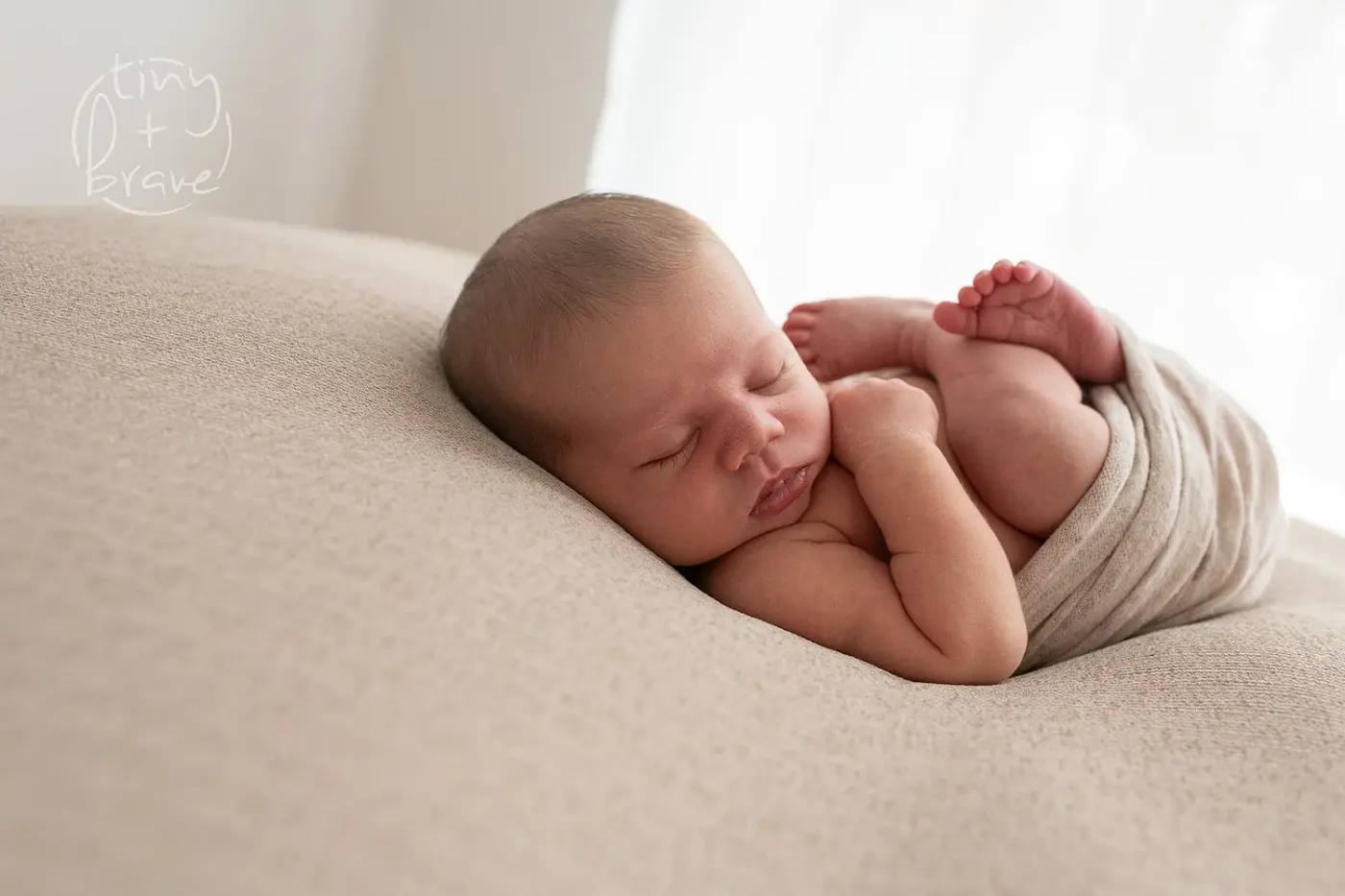 Newborn session by Tiny and Brave