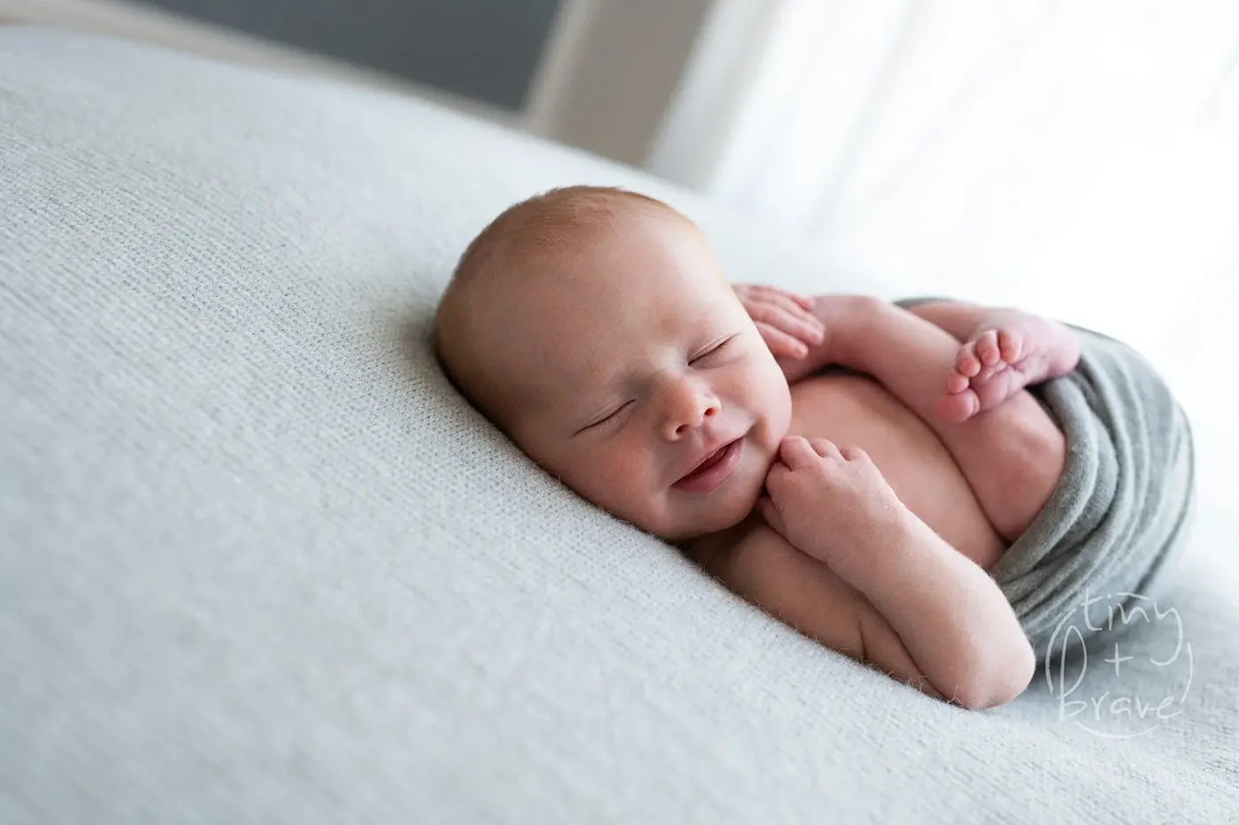 Newborn photograph by Tiny and Brave